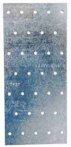 Simpson Strong-Tie TP Series TP37 Tie Plate, 7 in L, 3-1/8 in W, 0.035 in Thick, Steel, Galvanized