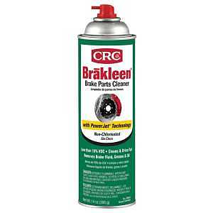 CRC 05050 Brake and Parts Cleaner, 14 oz Aerosol Can, Liquid, Solvent