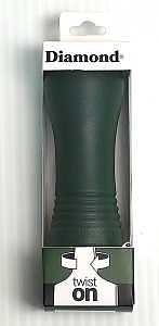 Diamond Farrier TG5P Rasp Handle, 2 in Dia, 6 in L, Polyurethane, For: HR14N Diamond Rasp
