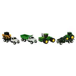 John Deere Toys 37308 Big Equipment Assortment, 3 Years and Up