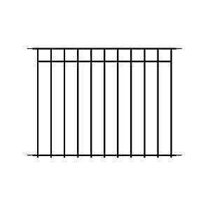 Nuvo Iron CPQF2 Coral Fence Panel, 34 in H