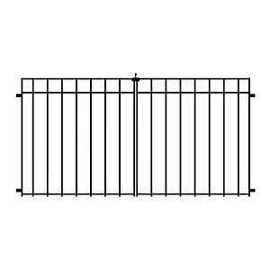 Nuvo Iron CDGQF1 Coral Double Gate, 34 in W Gate, 34 in H Gate