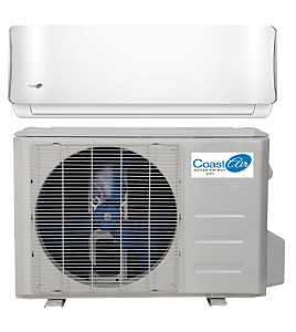Coast air A-CAD09-0 Heat Pump, 115 V, 60 Hz, 9000 Btu/hr Cooling, 12.7 Btu/W-hr EER, 172 to 252 sq-ft Coverage Area
