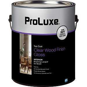 ProLuxe PLX010/01 Lacquer, Gloss, Liquid, Clear, 1 gal