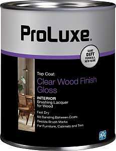 ProLuxe PLX010/04 Lacquer, Gloss, Liquid, Clear, 1 qt