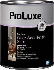 ProLuxe PLX017/04 Lacquer, Satin, Liquid, Clear, 1 qt