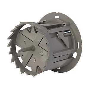 Smart Box MSBST250 Ceiling/Wall Electrical Box, 4 in W, 3-5/8 in D, 4 in H, 1 -Gang, 4 -Knockout, Polycarbonate