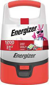 Energizer ENALU451E Lantern, LED Lamp, Plastic, Red/White