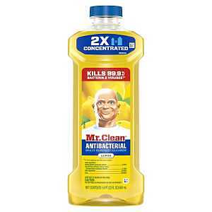 Mr Clean 80375756 All-Purpose Cleaner, 23 oz Bottle, Liquid, Lemon
