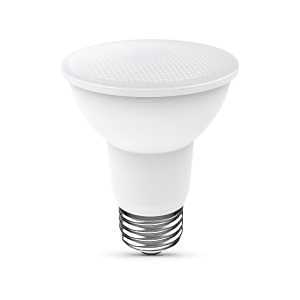 Feit Electric PAR2050/850/10KLE LED Bulb, PAR20 Lamp, 50 W Equivalent, E26 Medium Lamp Base, 5000 K Color Temp