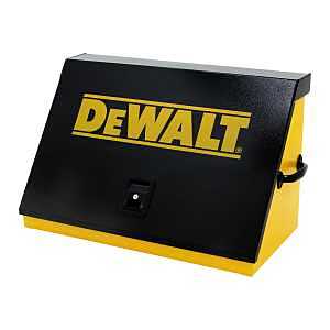 Quality Craft DXTB30BY Triangle Tool Box, Black/Yellow, 30 x 15 in Outside