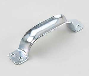 Onward 52XV Heavy-Duty Utility Door Pull, 1-3/8 in W, 1-19/32 in D, 7 in H, Steel, Zinc