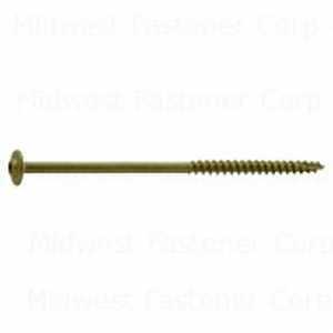 SaberDrive 52540 Lag Screw, 3/8 in Thread, 8 in OAL