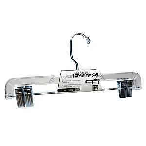 Merrick C71210-S12 Skirt and Slack Hanger, Clear