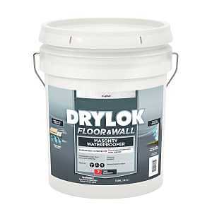 Drylok 27615 Masonry Waterproofer, Gray, Liquid, 5 gal, Pail