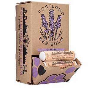 Portland Bee Balm 119 Lip Balm, Lavender, 9/PK