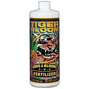 Tiger Bloom 790225 Plant Food, 1 qt, Bottle, Liquid