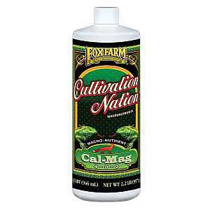 Foxfarm Cultivation Nation Series CNCALMAGQT Cal-Mag Supplement, 1 qt, Liquid, 4-0-0 N-P-K Ratio