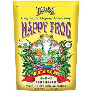 Happy Frog FX500527 Fruit and Flower Fertilizer, 4 lb
