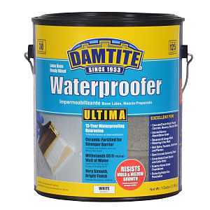 Damtite Ultima 03560 Waterproofer, White, 1 gal