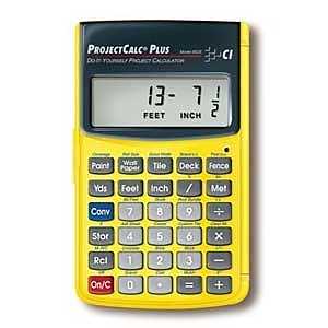 Calculated Industries ProjectCalc Plus Series 8526 Project Calculator, 7, 4 Fractional Display, LCD Display