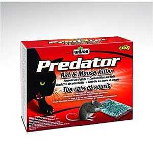 Wilson Predator 7740110 Mouse and Rat Killer, Pellet, 360 g Pack