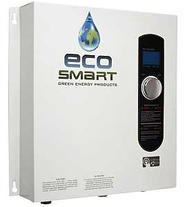 Ecosmart ECO 27 Electric Water Heater, 113 A, 240 V, 27 W, 99.8 % Energy Efficiency, 0.3 gpm