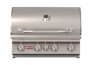 Bull Angus 47629 Gas Grill Head, 75,000 Btu, Natural Gas, 4-Burner, 210 sq-in Secondary Cooking Surface