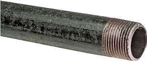 Kloeckner Metals .375X10B Pipe, 3/8 in, 10 ft L, Threaded