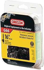 Oregon SpeedCut M66 Saw Chain, 3/16 in File, 16 in L Bar, Steel
