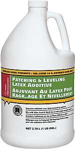 Custom CLQLA1 Patching and Leveling Additive, Liquid, White, 1 gal, Bottle