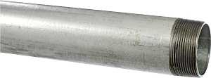 Kloeckner Metals 2X10G Pipe, 2 in, 10 ft L, Threaded