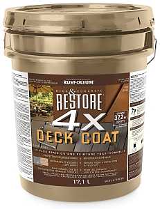 Restore 81500 Elastomeric Deck Coating, 18.9 L