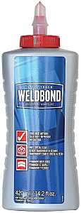 Weldbond 8-50420 Universal Adhesive, Clear/White, 420 mL