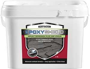 EpoxyShield 258027 Depression Filler and Leveler, Paste, Black, Solvent, 3.4 L