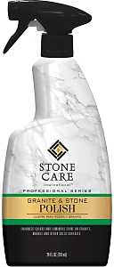 Stone Care 5184 Granite and Stone Polish, 24 oz, Liquid, White