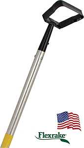 Flexrake 1000L Weeder Cultivator, 4 in W, 58 in L, Hardwood Handle
