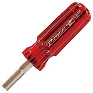 Picquic SIXPAC Plus Series 88003 Multi-Bit Screwdriver, 1/4 in Tip, Hex Tip, Phillips, Slotted Drive