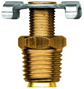 Fairview 240-BP Back Seating Drain Cock, Brass, For: Brass, Iron, Steel Pipe, 1/4 in MPT Connection
