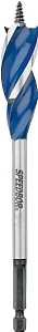 IRWIN SPEEDBOR 3041018 Auger Boring Bit, 15/16 in Dia, 6 in OAL, Tapered Flute, 3-Flute, 1/4 in Dia Shank