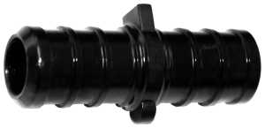 BOW 502138 Coupling, 1/2 in, Poly, Black