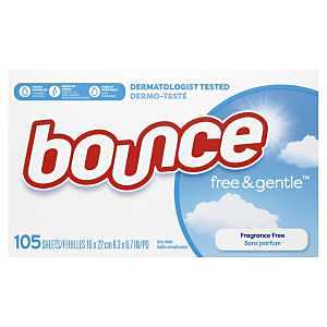 Bounce 82366 Fabric Softener Dryer Sheet