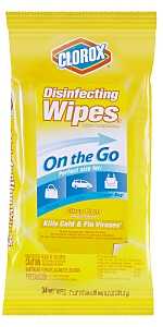 Clorox KIT Disinfecting Wipes, Citrus, White