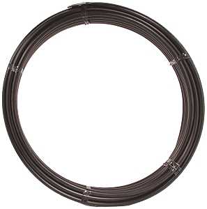 Cresline 18335 High-Density Flexible Pipe, 1 in, 100 ft L, Polyethylene, Black