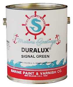 Duralux M749-1 Marine Enamel, Signal Green, 1 gal Can