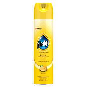 Pledge 72372 Furniture Cleaner, 9.7 oz, Lemon