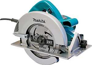Makita 5007F Circular Saw, 15 A, 7-1/4 in Dia Blade, 1-3/4 in at 45 deg, 2-3/8 in at 90 deg D Cutting, 5/8 in Arbor