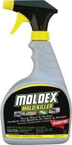 Moldex 5010 Mold and Mildew Killer, 32 oz, Liquid, Floral, Clear