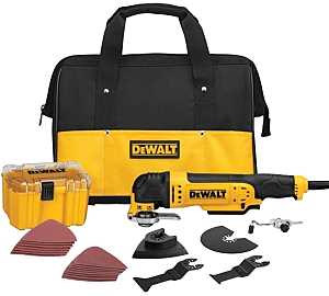 DEWALT DWE315K Oscillating Multi-Tool Kit, 3 A, 0 to 22,000 opm, 1.6 deg Oscillating