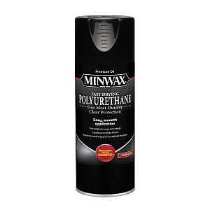 Minwax 33050000 Polyurethane, Gloss, Liquid, Warm, 11.5 oz Aerosol Can